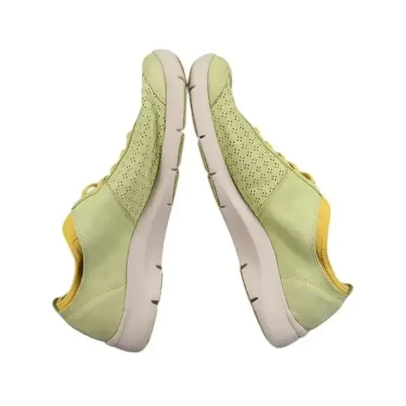 Dansko Shoes Womens 11.5 Sneakers Lifestyle Comfort Athletic Elise Leather Green - Picture 6 of 14